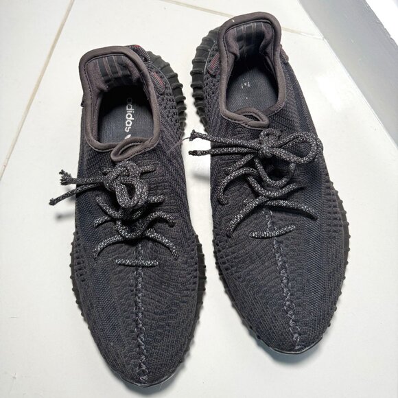 Adidas Yeezy Boost 350 V2 Black Reflective – Men’s 8.5 / Women’s 10 - Picture 1 of 7